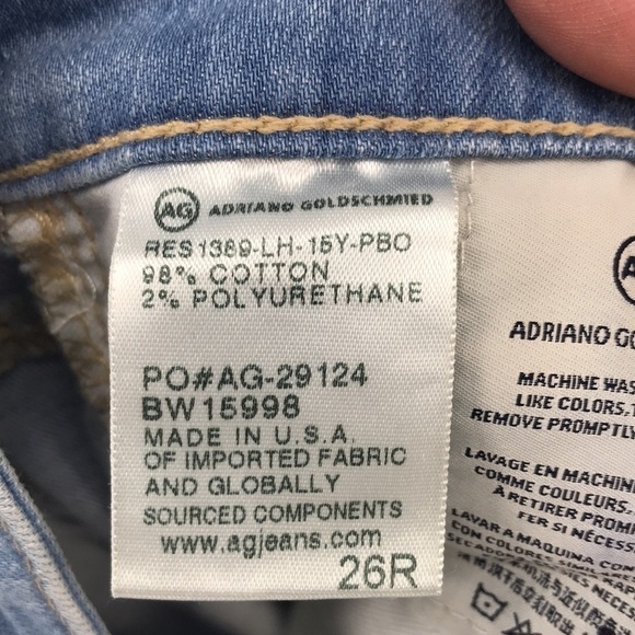 Adriano Goldschmied Women's Legging Super Skinny Fit Ankle Jean SIze 26 - Picture 7 of 14